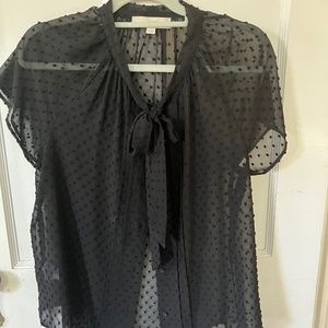 Black Loft Blouse size M